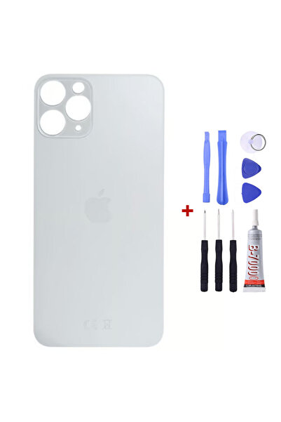 Yedcom Iphone 12 PRO Beyaz Arka Cam Kapak Arka Pil Kapağı