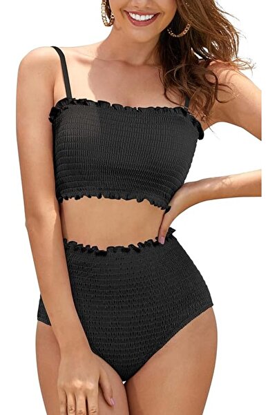 OEM Shekini Costum de Baie - Bikini Modelator - mărime XL - Talie Înaltă - Ba...