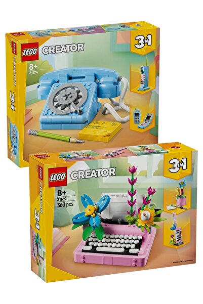 LEGO Retro Set of 2 - Lego ®   Creator 3in1