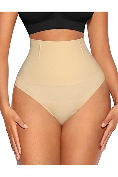 OEM FeelinGirl Chiloți Modelatori - Push-up - mărime XL/XXL - Bej Talie Înalt...