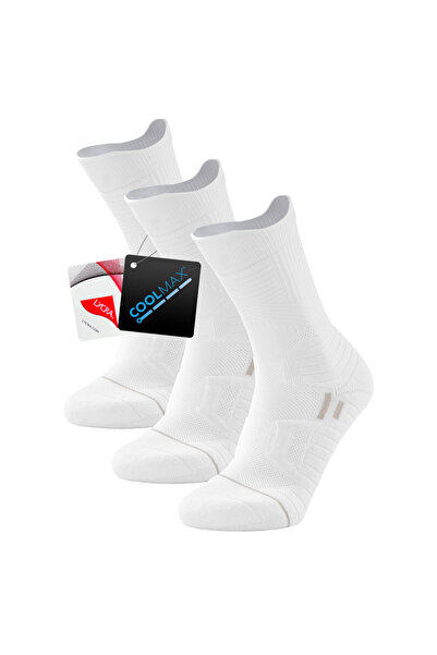 OEM TRENDOUX Compression Socks - Sports - size 43-46 - White - Set of 3 Pairs...