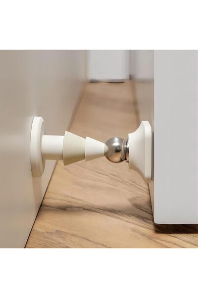 OEM Generic Opritor de Ușă - Magnetic - mărime Universală - Fildeș - Silicon ...