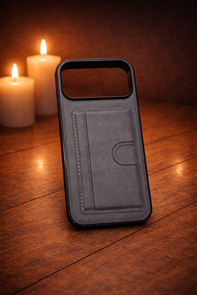 Universal İphone 17 Pro Max Deri\Kartlıklı Kılıf