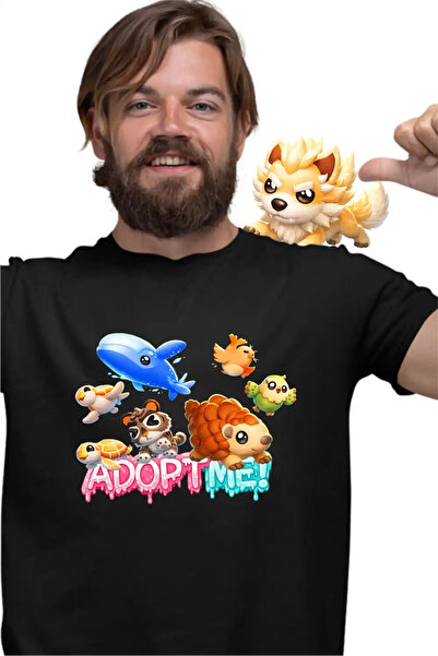 OEM Tricou Barbati Roblox Adopt Me Arici Balena