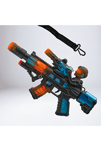 Universul Jucăriilor Electric toy gun with lights, sounds and steam fire effe...
