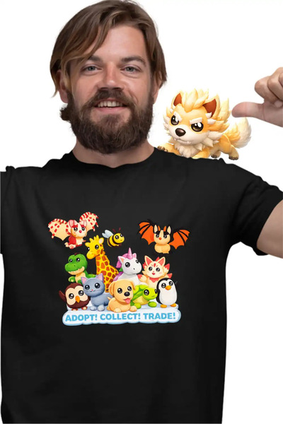 OEM Men's Adopt Me Legendary Dragons Roblox T-Shirt