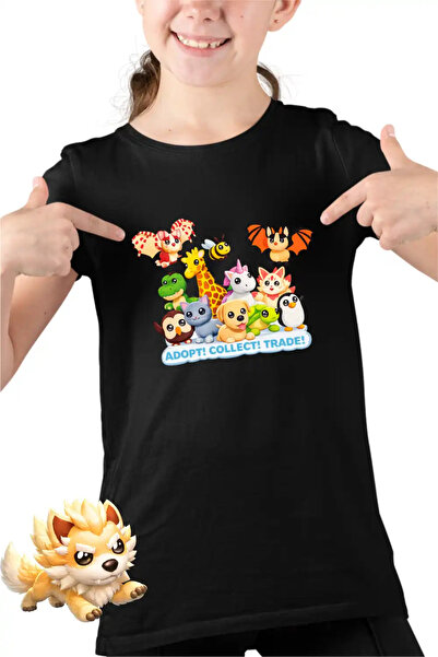 OEM Tricou Copii Fete Adopt Me Collect Trade Roblox