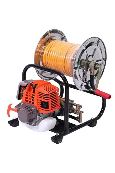 GARDENPRO GP-900M Makaralı Benzinli İlaçlama Makinesi+ 50 mt Hortum