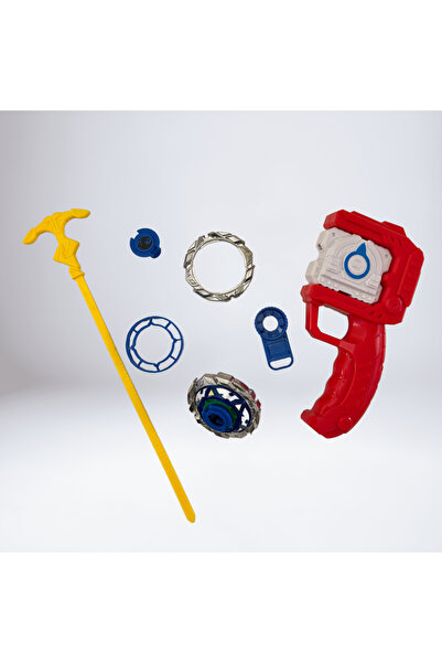Universul Jucăriilor Set Beyblade cu lansator si maner, titirez rotativ de lu...