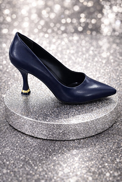 stepfine Lacivert Stiletto