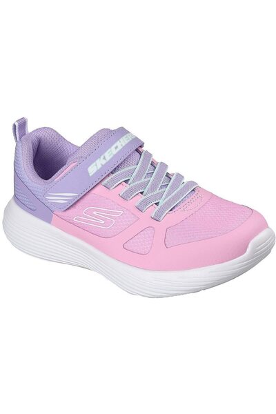 SKECHERS Sneakerși Go Run 400 V2 - Trace Track, Roz, Copii