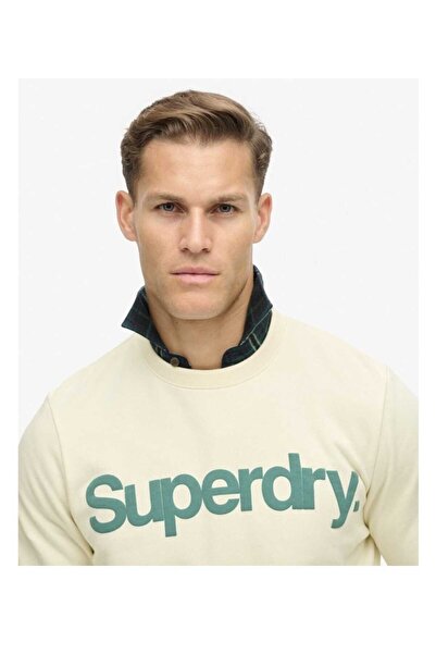 SUPERDRY Hanorac pentru barbati, logo frontal, bumbac, regular fit, casual, O...