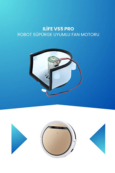 ELECTROLL Motor ventilator compatibil cu aspiratorul robot Ilife VS5 Pro