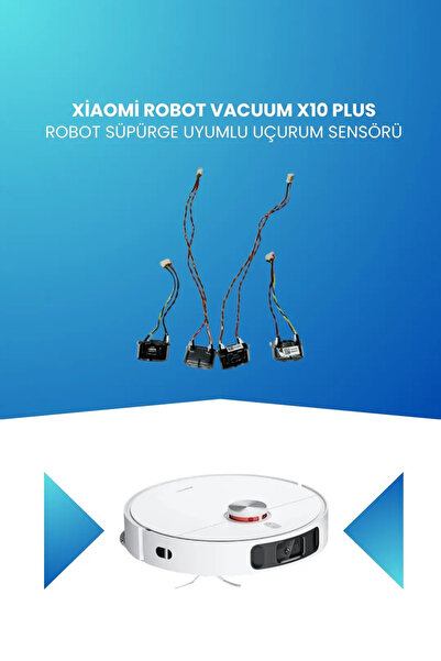 ELECTROLL Mi Robot Vacuum X10 Plus Robot Süpürge Uyumlu Uçurum Sensörü