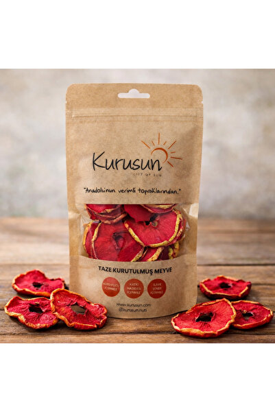 Kurusun Gift Of Sun Kurusun Natural Dried Beetroot and Apple Dried Fruit 75 Gr