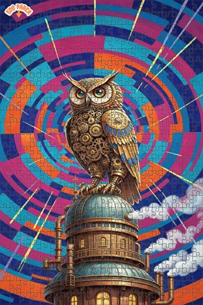 Esranın Dünyası لغز خشبي مكون من مزدوج الطبقات إطارًا بمظهر فريد من نوعه لطائ...