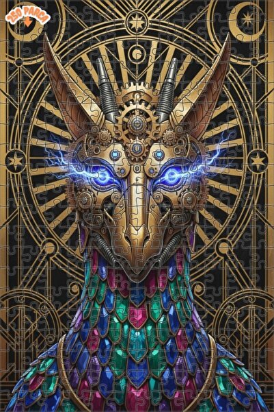 Esranın Dünyası Mystical Mechanical Bird Oil Painting Lookalike Double-Layer ...