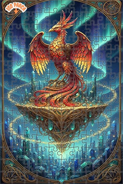 Esranın Dünyası Bird of Doom and the Crystal City Double-Layer Framed Wooden ...