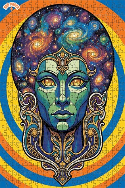 Esranın Dünyası لغز خشبي للنساء من إيفرين مكون من مزدوج الطبقات إطارًا 500 قط...