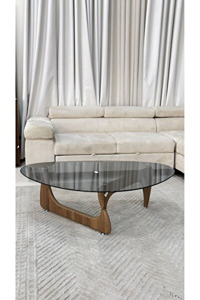 terndat New Classic Coffee Table , Sheer Black Glass