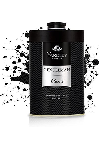 Yardley London Gentleman Classic Deodorizing Talc - 250gm, Fresh Woody Scent ...
