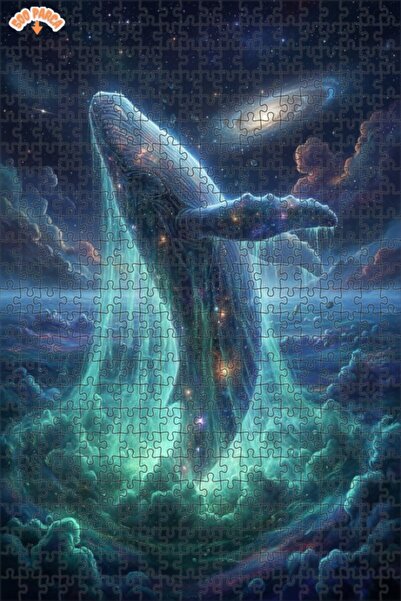 Esranın Dünyası لوحة فنية للفيلات الكونية مرسومة بالزيت، مزدوج الطبقات قطعة م...