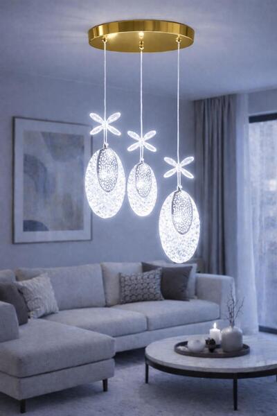 PRİMELUXRY SHOP AVİZE SARKIT AVİZE 3lü