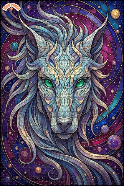 Esranın Dünyası لغز خشبي فني من ماركة ماجيكال وورلد فايك، مزدوج الطبقات إطارً...