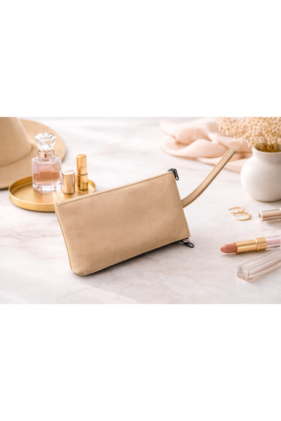 Tutunabilir Kağıt Women's Ankle Strap Clutch Bag – Small with Zipper Clutch Bag