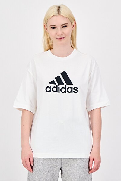 adidas Women Sportswear Fit Short Sleeve Outdoor T-Shirt, White