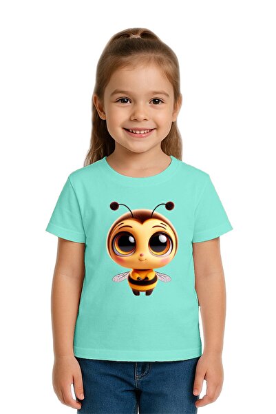 SEDİRLİ Tricou unisex pentru copii Arı Bee cu imprimeu bumbac moale țesături ...