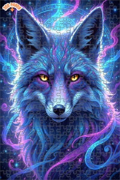 Esranın Dünyası Magical Colors Fox Art 250 Pieces 30X30