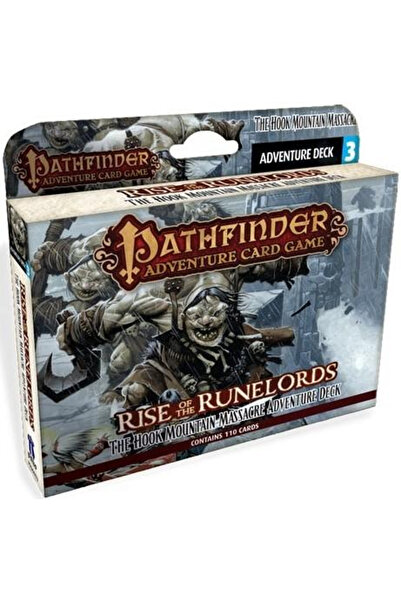 Paizo Pathfinder Rise of the Runelords: The Hook Mountain Massacre Deck