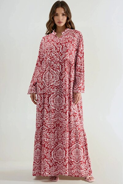 Hiccup Comfortable Patterned Maxi Dress
