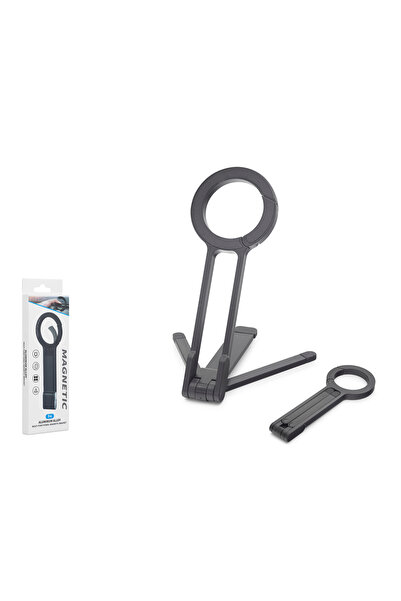 Skygo Ieg ™   Magnetic Folding Desktop Phone Stand Plastic - Black Nd8029 Nvd...
