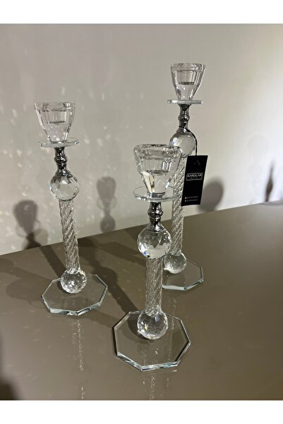 KARCILAR HOME STORE 3 lü süs mumluk