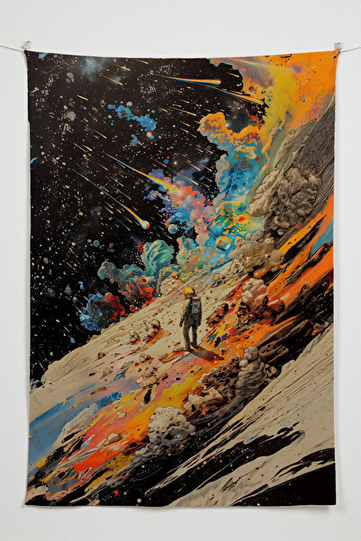 Charmbi Interstellar Wall Covering – Large Size Tapestry Wall Rug Sq, Game An...