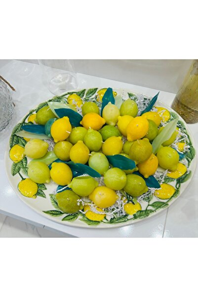 Madamlumi Limon Tasarımlı El Yapımı Mum & Sabun Seti