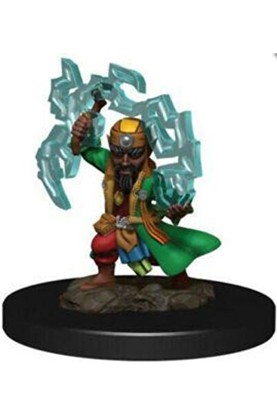 Wizkids Pathfinder Battles: Figurină pictată premium - Gnome Sorcerer Male
