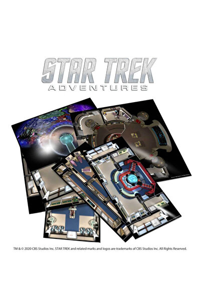 Modiphius Star Trek Adventures – The Next Generation Starfleet Deck Tiles