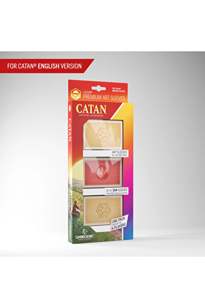 Gamegenic Catan Premium Art Sleeves – 154 buc (EN Version Only)