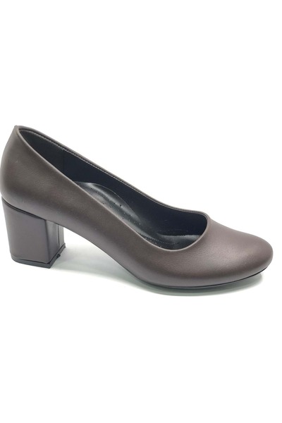 KOCAMANLAR Mehtap Classic Femei pantofi cu toc MARO