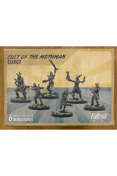 Modiphius Fallout: Miniatures - Cult of the Mothman - Clergy