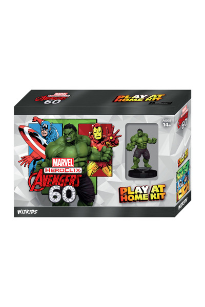 Wizkids Marvel HeroClix: Εκδικητές 60ή Επέτειος Σετ Παιχνιδιού για το Σπίτι Χαλκ