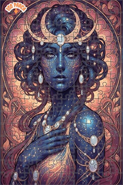 Esranın Dünyası Queen of the Stars Art Design Double-Layer Framed Wooden Puzz...