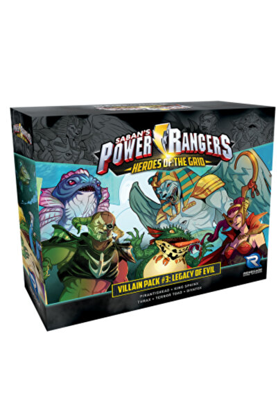 Renegade Game Studios Power Rangers: Heroes of the Grid - Pachet de ticăloși ...