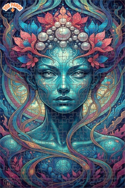 Esranın Dünyası Mysterious Spirit Double-Layer Framed Wooden Puzzle 250 Piece...