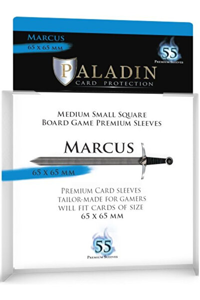 Board&Dice Paladin Marcus Card Sleeves 65 x 65 mm Set 55 pcs