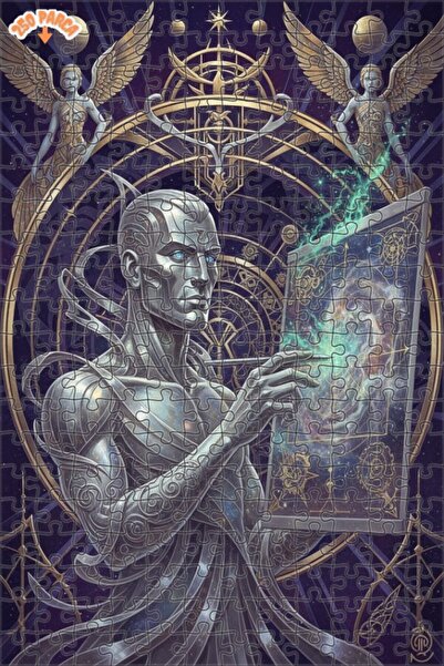 Esranın Dünyası Space Knowledge Artist Double-Layer Framed Wooden Puzzle 250 ...