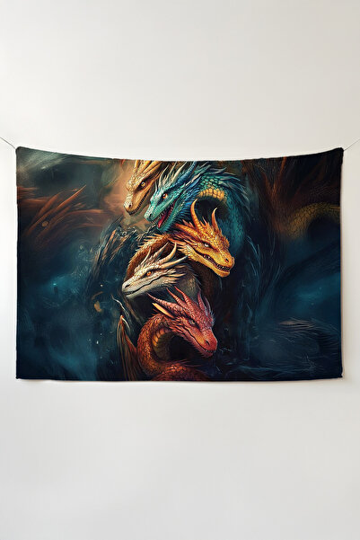 Charmbi House of the Dragon Wall Covering – Large Size Tapestry Wall Rug Sq, ...